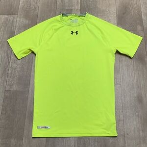 Under Armour Neon Yellow Short Sleeve Tee